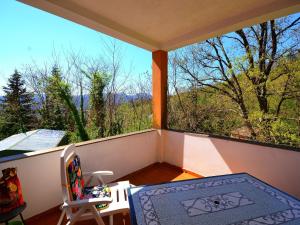 A balcony or terrace at Holiday Home in Rio near Fishing Villages