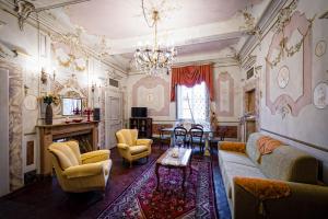 Posezení v ubytování Palazzo Petrella