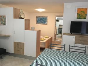TV a/nebo společenská místnost v ubytování Apartment Filipas