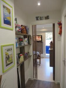 Μια τηλεόραση ή/και κέντρο ψυχαγωγίας στο Appartement le Valmont