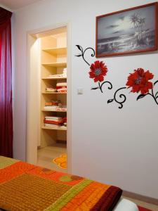 Postel nebo postele na pokoji v ubytování Avama view apartments