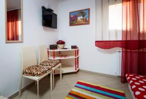 TV a/nebo společenská místnost v ubytování Avama view apartments