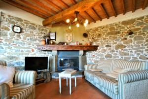 Χώρος καθιστικού στο Casa Vacanze La Porta