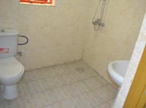 Koupelna v ubytování Wailers Lodge