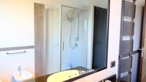 Koupelna v ubytování La Baia Casa Vacanze