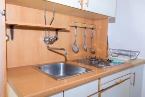 A kitchen or kitchenette at Vidučić Apartments