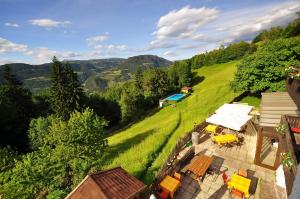 Widok na góry z tego hotelu