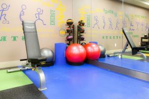 Fitness centrum a/nebo fitness zařízení v ubytování The Brooklyn