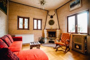 Posezení v ubytování Casa Natalia