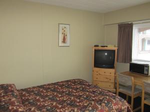 TV o dispositivi per l'intrattenimento presso Schell Motel