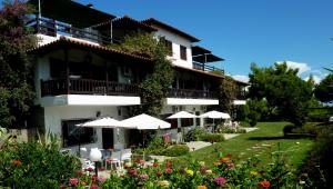 Κήπος έξω από το Villa Oasis