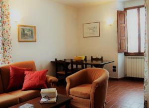 Posezení v ubytování Casa Al Chianti B&B
