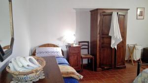 Postel nebo postele na pokoji v ubytování Casa Al Chianti B&B