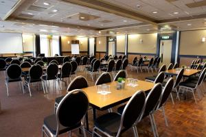 Møde- og/eller konferencelokalet på Hotel Restaurant Ruimzicht