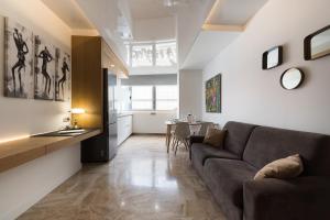 Posezení v ubytování Suites Garden Loft Andy Warhol