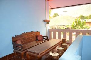 A seating area at Lamorn Guesthouse