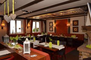 En restaurang eller annat matställe på Gasthaus Zur Rebe