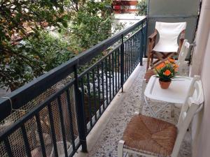 Ban công/sân hiên tại Love Greece Apartments