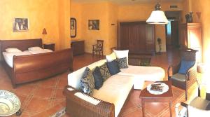 Zona de estar de Hotel Villa Lehmi