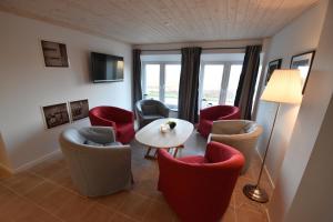 TV a/nebo společenská místnost v ubytování Sunset Bed & no Breakfast