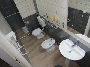Koupelna v ubytování B&B Maison Blanche