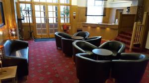Posezení v ubytování Medehamstede Hotel