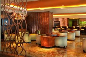 Uma área de estar em Megapolis Hotel Panama