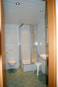 Koupelna v ubytování Appartement Grundner
