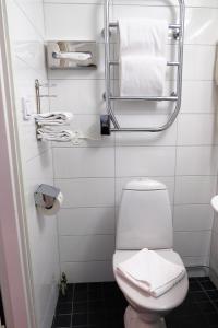 Koupelna v ubytování Hotell City