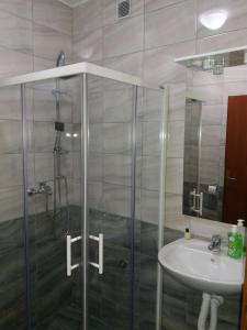 Koupelna v ubytování Guest House Konak kod Danke