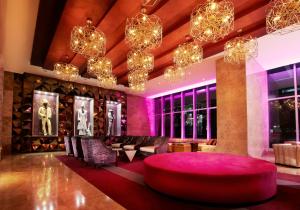 Posezení v ubytování Megapolis Hotel Panama
