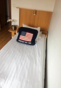Postel nebo postele na pokoji v ubytování Hotell City