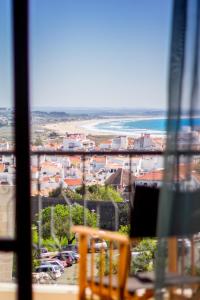 aus einem Fenster mit Stadtblick in der Unterkunft CASA BELAVISTA - BAÍA in Lagos