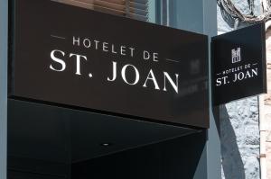 Certifikát, ocenenie alebo iný dokument vystavený v ubytovaní Hotelet de Sant joan
