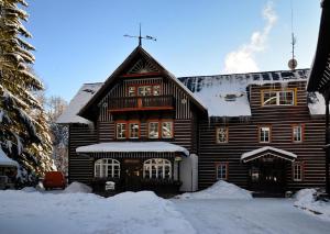 Hotel Tři Růže v zimě