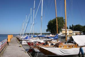 a group of sailboats docked at a dock at Dziwnów Wczasowisko in Dziwnów +18 photos