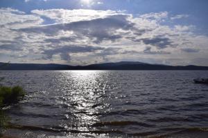a view of a large body of water at Apartmán Andy Černá v Pošumaví in Černá v Pošumaví +1 photo