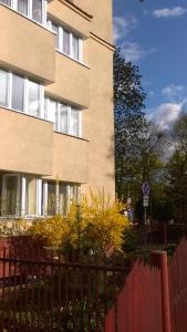 Budynek, w którym mieści się apartament