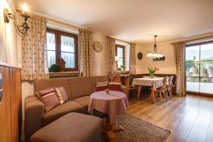 พื้นที่นั่งเล่นของ Lohener Hof - Ferienwohnungen Gastager