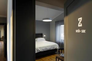 Postel nebo postele na pokoji v ubytování Zoltners Hotel