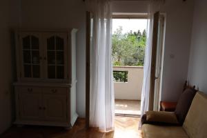 Ein Sitzbereich in der Unterkunft Apartment Lavanda