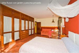 Cama o camas de una habitación en Villa Loma Linda