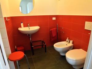 Rental rooms Antonella tesisinde bir banyo