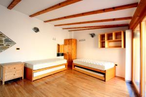 Postel nebo postele na pokoji v ubytování Penthouse Alma Vivoda