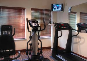 Fitness centrum a/nebo fitness zařízení v ubytování Inn on Barons Creek