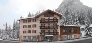 Hotel Villa Agomer during the winter