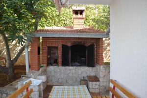 Patio alebo iná vonkajšia časť ubytovania Villa Prana