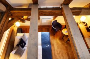 Postel nebo postele na pokoji v ubytování Hotel Alte Vogtei