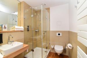 Koupelna v ubytování Hotel Alte Vogtei