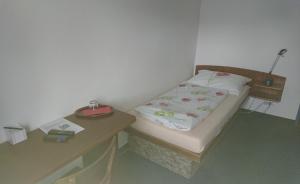 Postel nebo postele na pokoji v ubytování Seepension Smoley